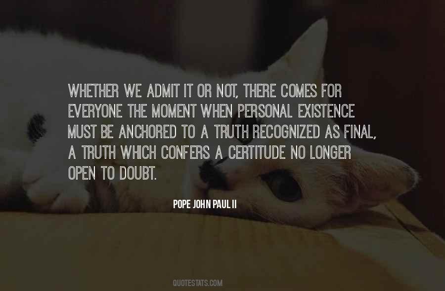 Doubt Truth Quotes #41962
