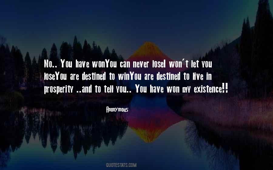 You Are Destined Quotes #1289961