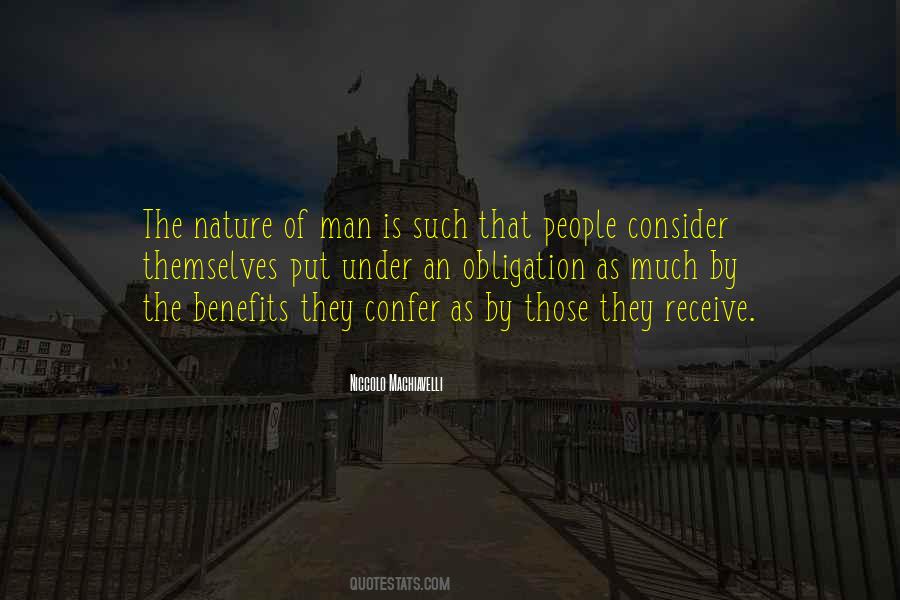 Nature Benefits Quotes #1309807