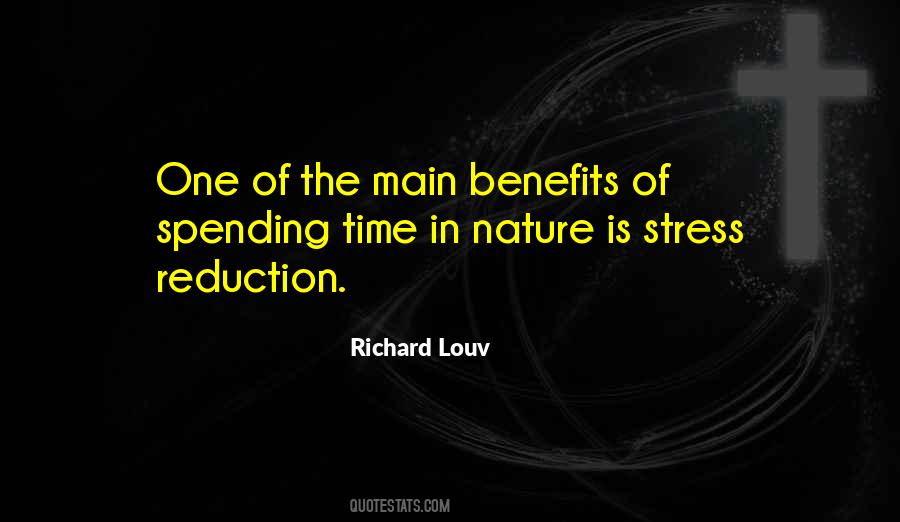 Nature Benefits Quotes #1793263