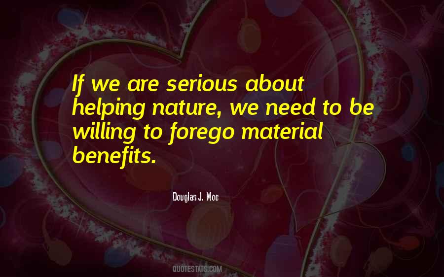 Nature Benefits Quotes #779591