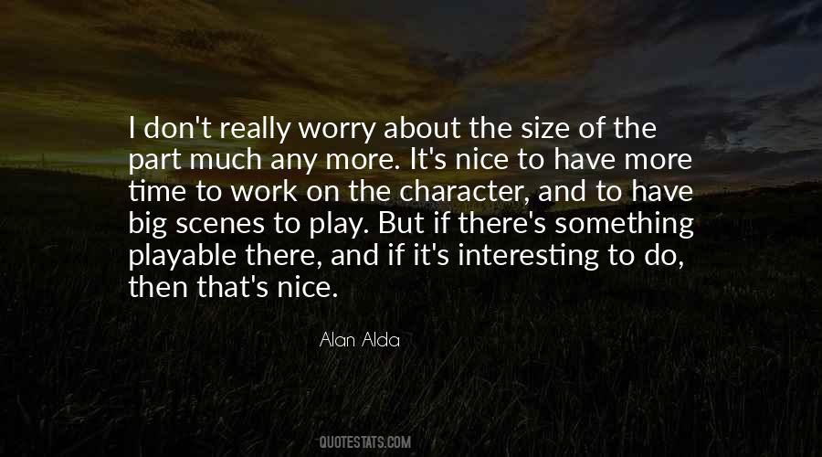 Alda Quotes #373743