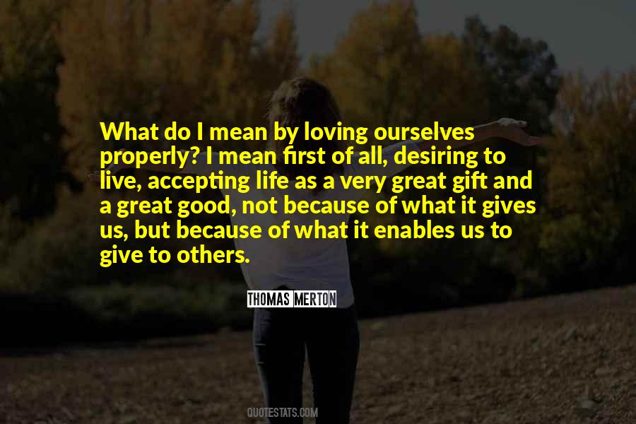 Gift Of Giving Quotes #152662
