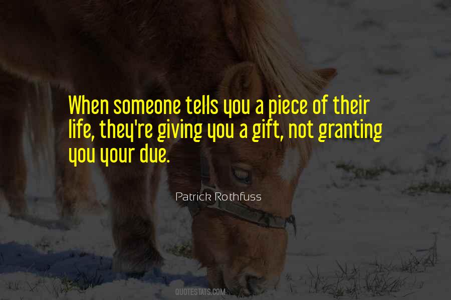 Gift Of Giving Quotes #830778