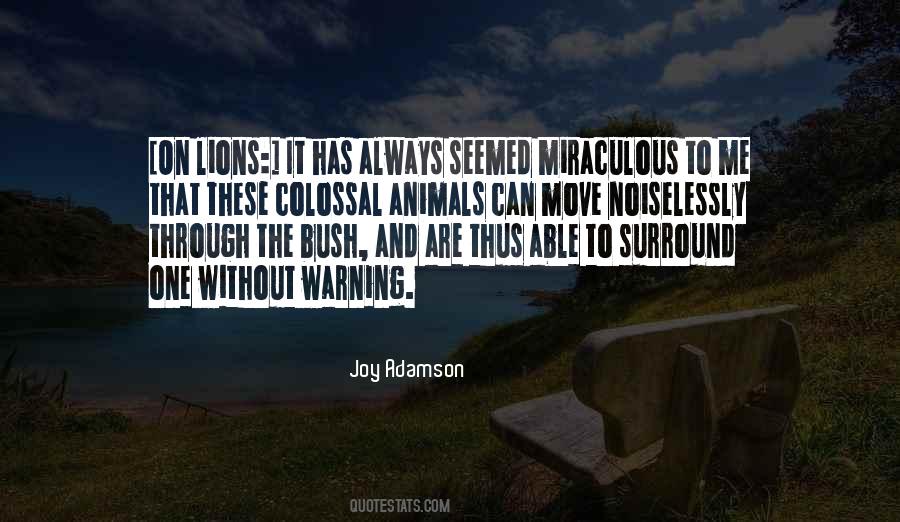 Animal Lions Quotes #905811