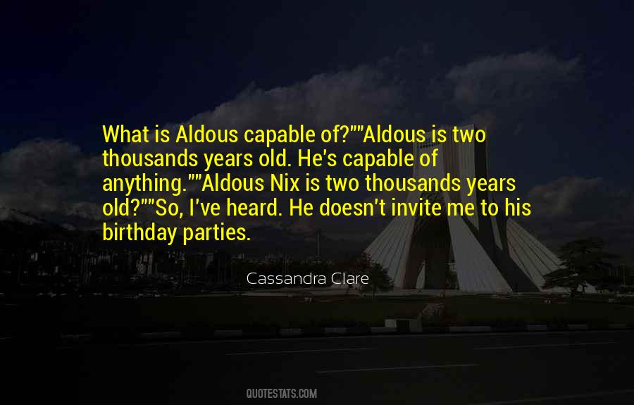 Aldous Quotes #1522210