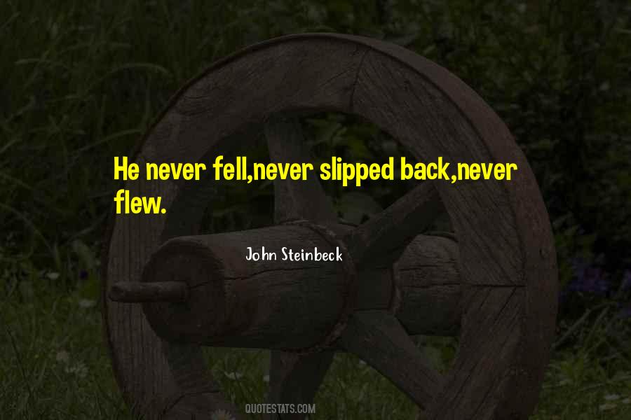 Flew Back Quotes #89463