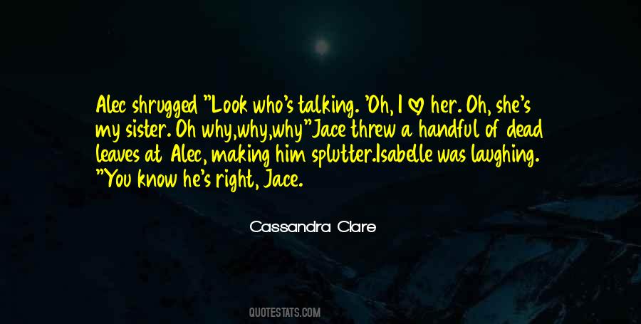 Alec And Jace Quotes #1164016