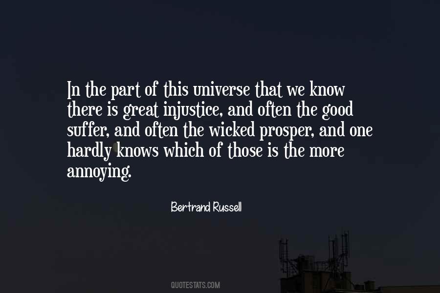 Universe Knows Quotes #280612