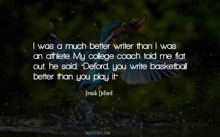 Writing Coach Quotes #1481500