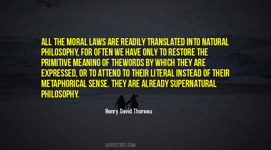 Quotes About Natural Moral Law #1759142