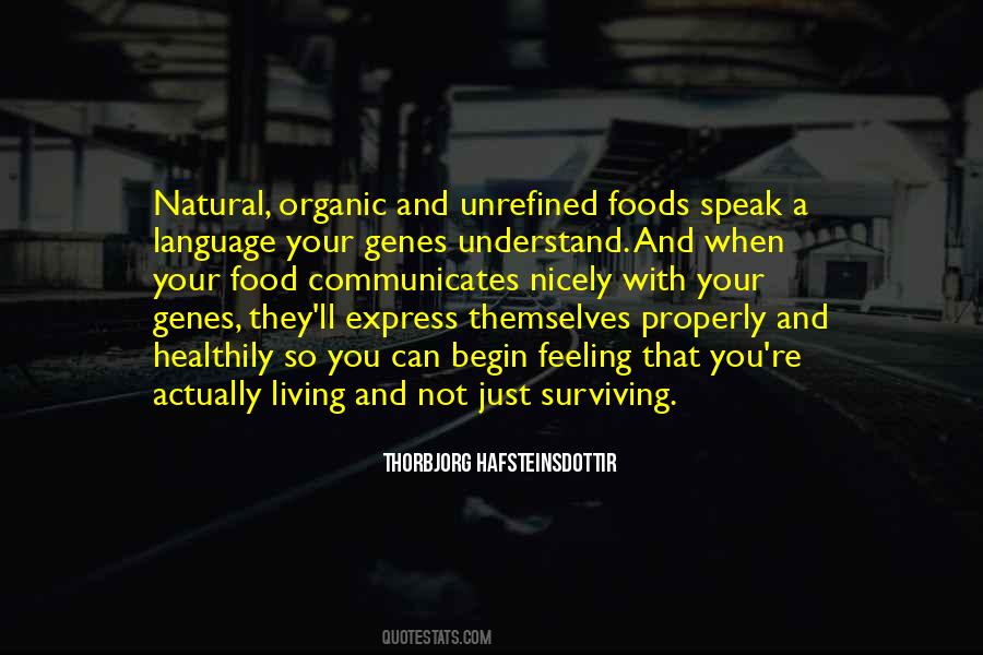 Quotes About Natural Food #1331252