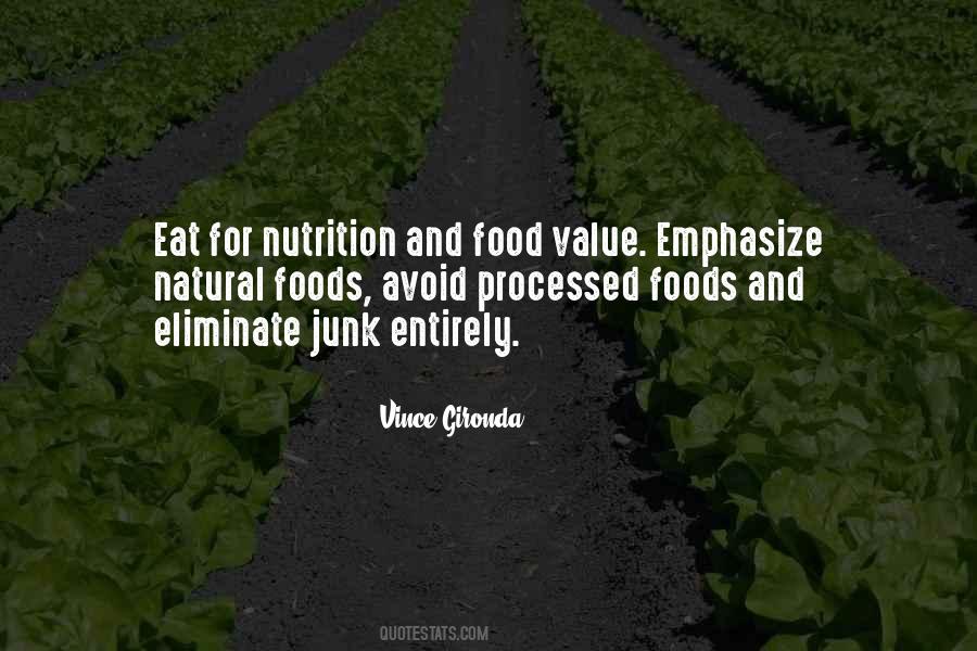 Quotes About Natural Food #1767965