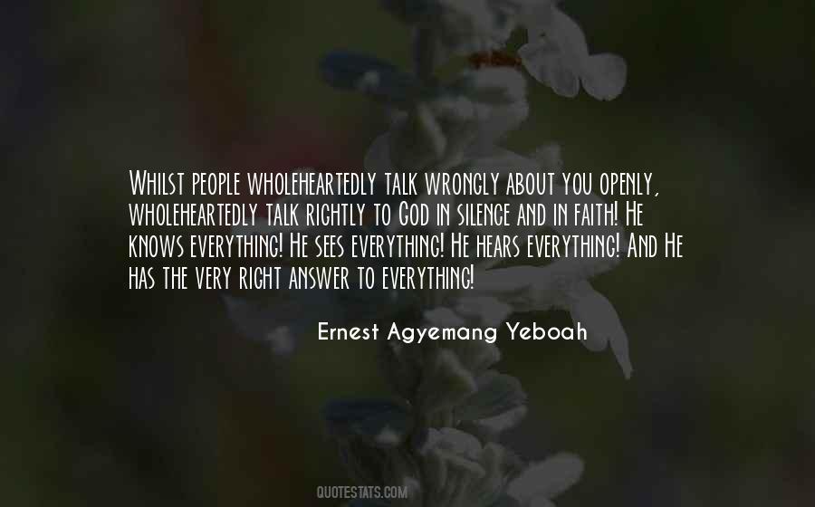 Ernest Yeboah Quotes #202303