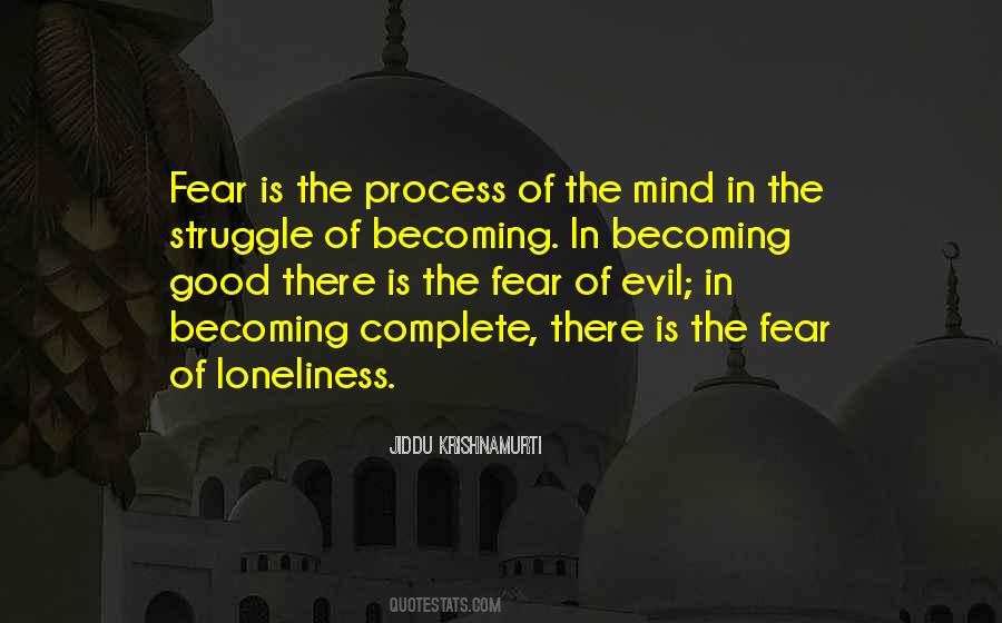 Becoming Evil Quotes #1453608