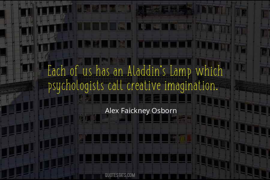 Alex F. Osborn Quotes #1642242