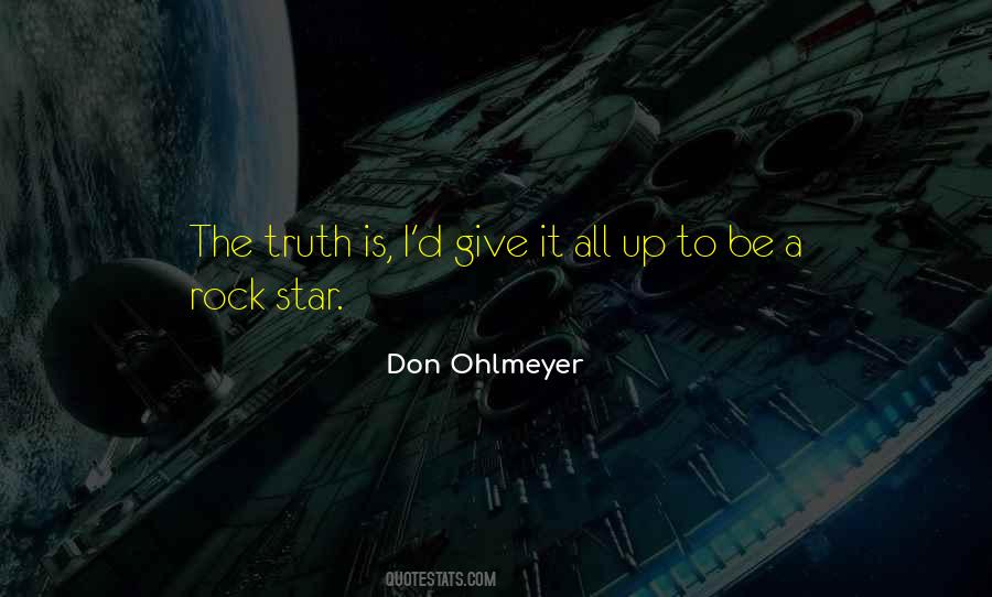 A Rock Of All Stars Quotes #79560