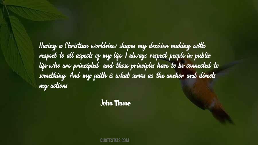 Christian Principles Quotes #1176427