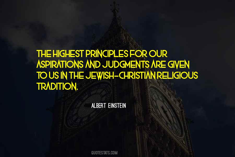 Christian Principles Quotes #1610102