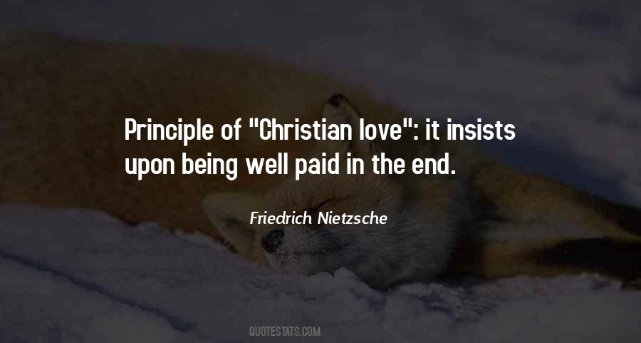 Christian Principles Quotes #1740089