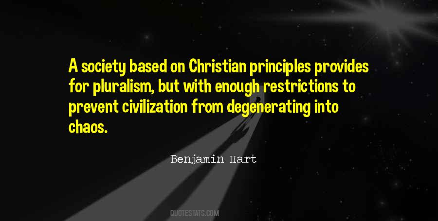 Christian Principles Quotes #1778394