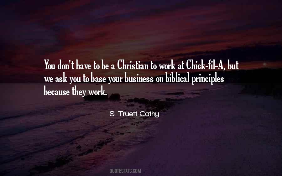 Christian Principles Quotes #412859