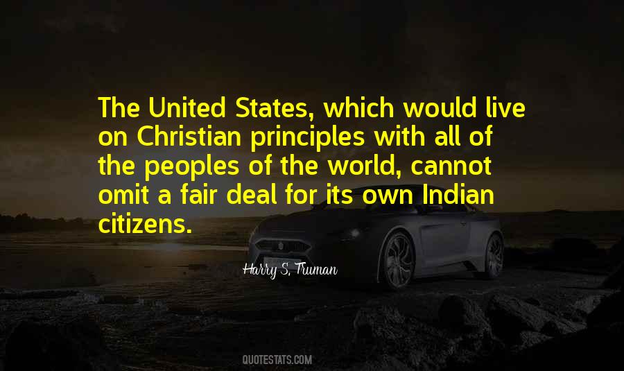 Christian Principles Quotes #936800
