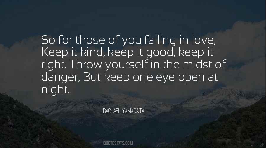 Danger In Love Quotes #1042345