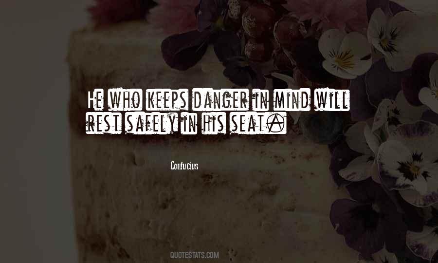Danger In Love Quotes #1235131