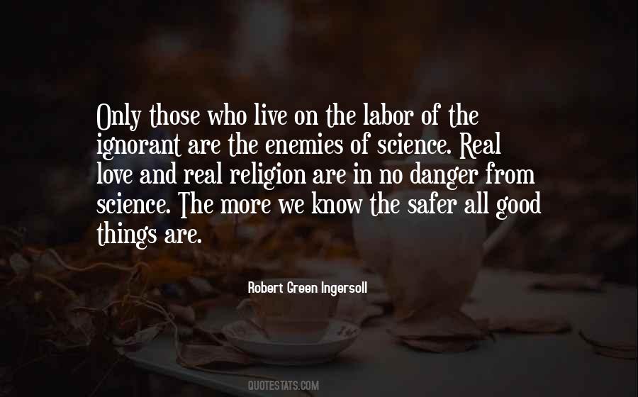 Danger In Love Quotes #1396003