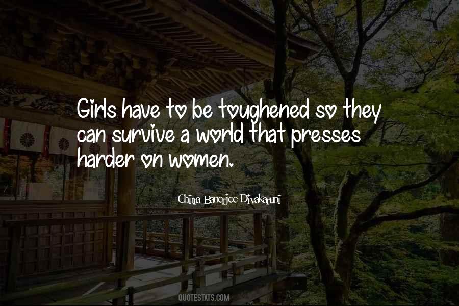 Harder For Women Quotes #1027153