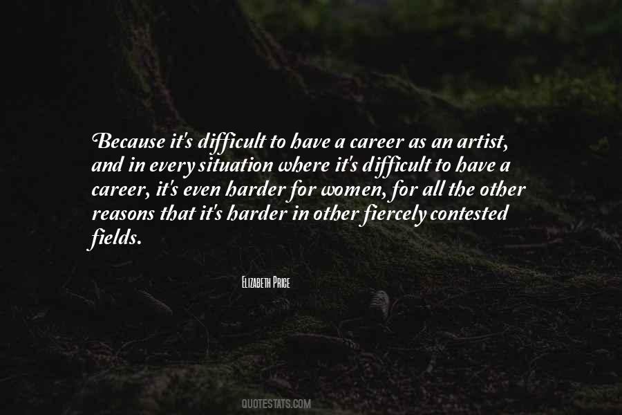 Harder For Women Quotes #1067509