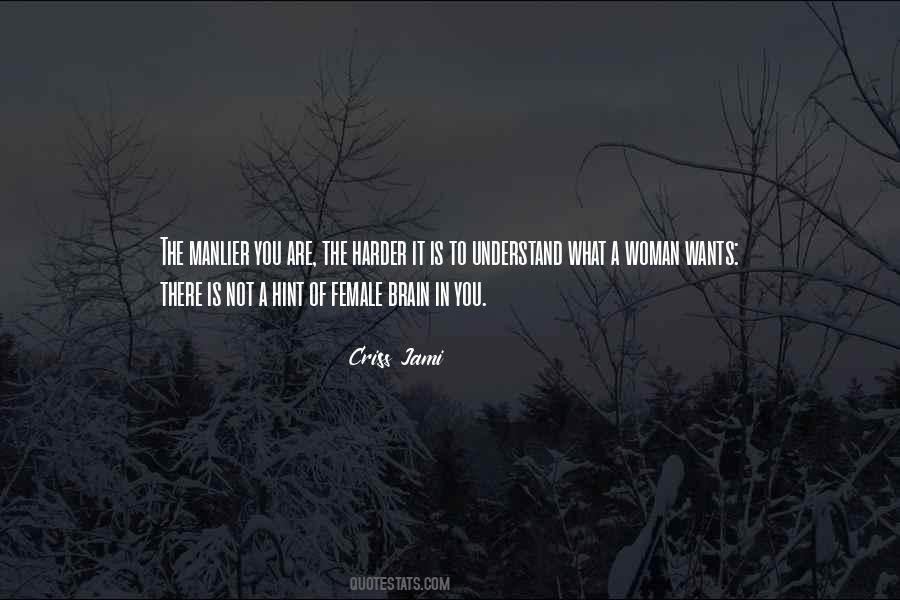 Harder For Women Quotes #1342991