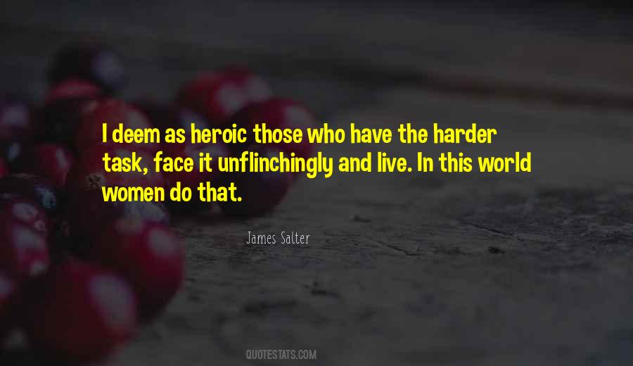 Harder For Women Quotes #1644628