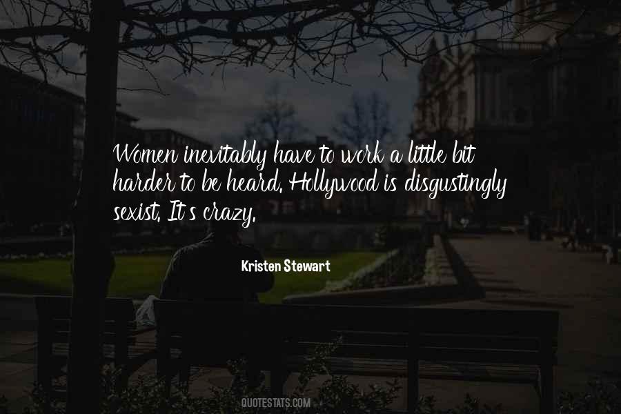 Harder For Women Quotes #1738195