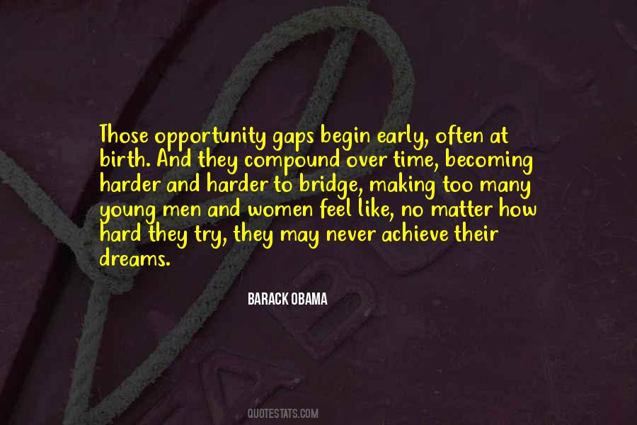 Harder For Women Quotes #1817824