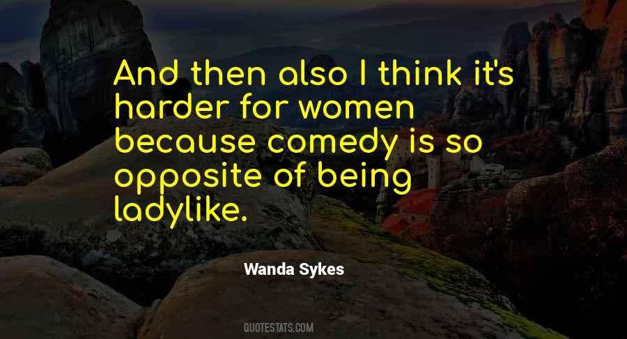 Harder For Women Quotes #796296
