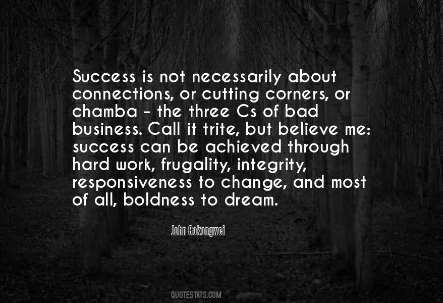 Hard Work Success Quotes #184098