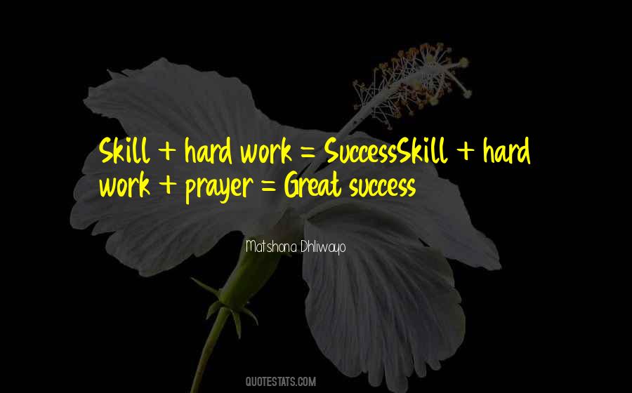 Hard Work Success Quotes #640955