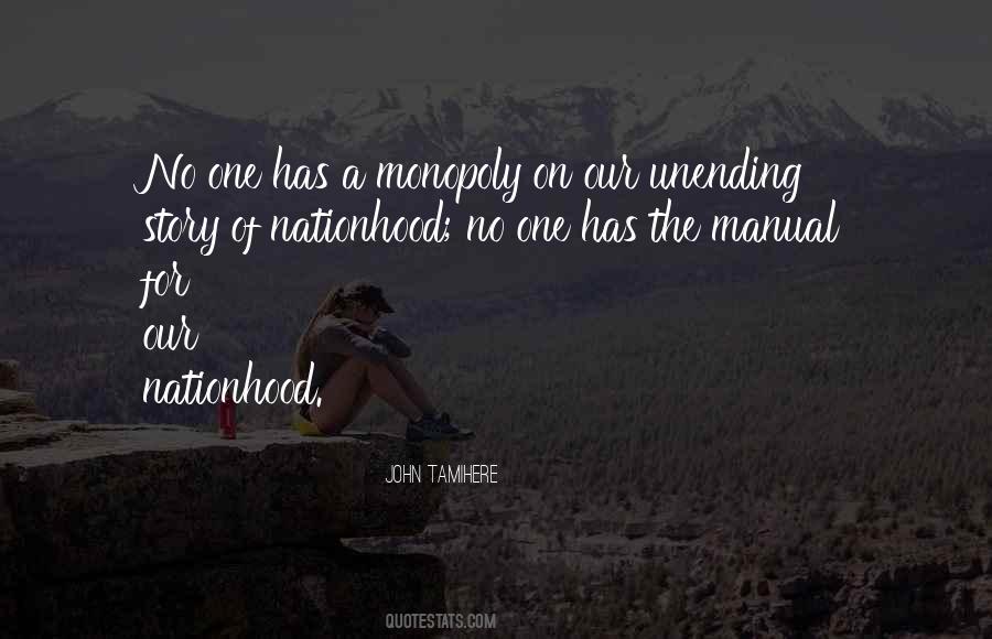 Quotes About Nationhood #311262