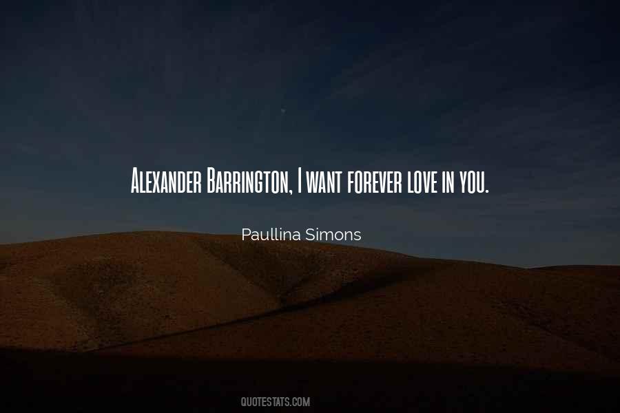 Alexander Barrington Quotes #605632