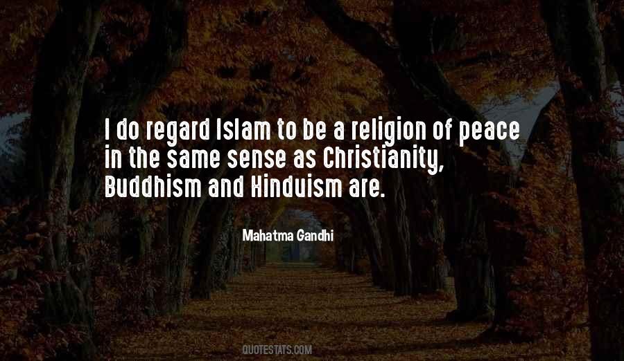 Religion Of Peace Quotes #1139677