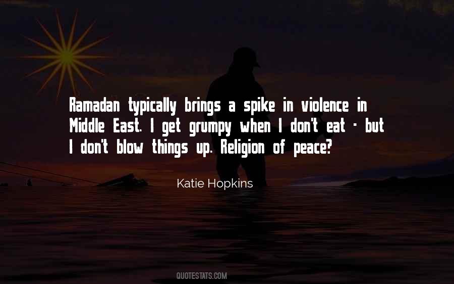 Religion Of Peace Quotes #1328851