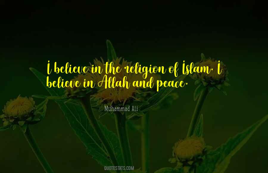 Religion Of Peace Quotes #575560