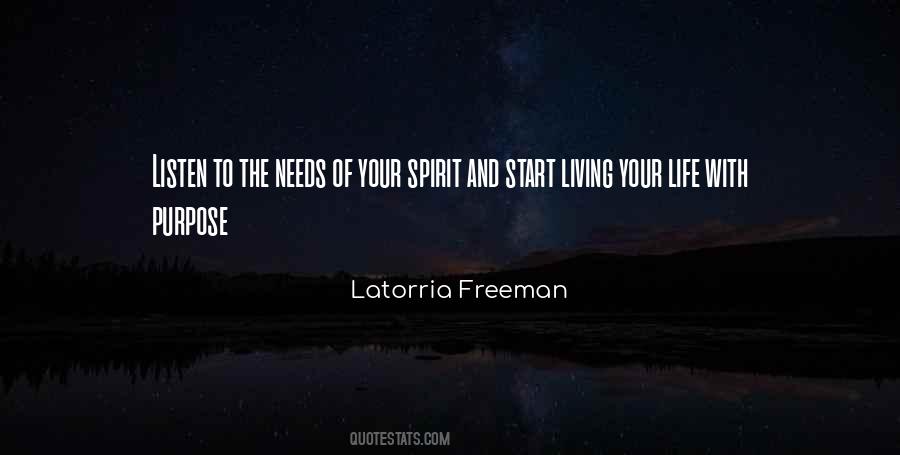Start Living Quotes #377749