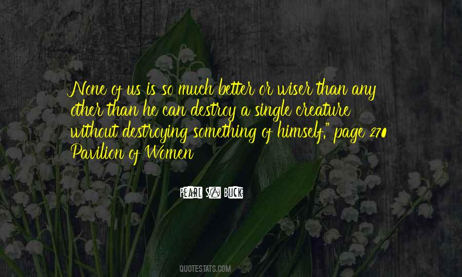 Pavilion Of Women Quotes #1512477