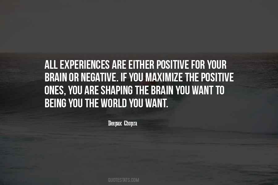 Positive Brain Quotes #212574