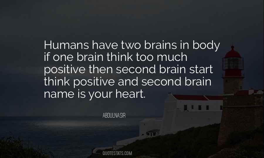 Positive Brain Quotes #929120