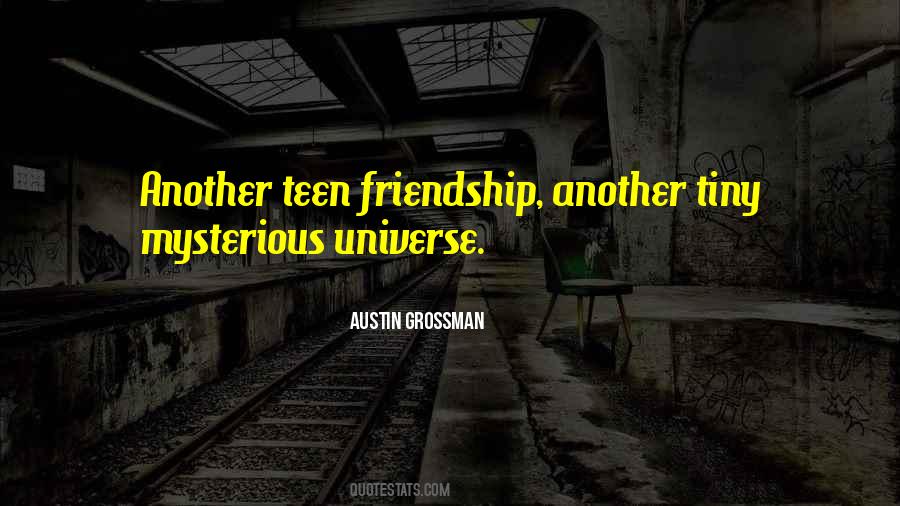 Teen Friendship Quotes #529704
