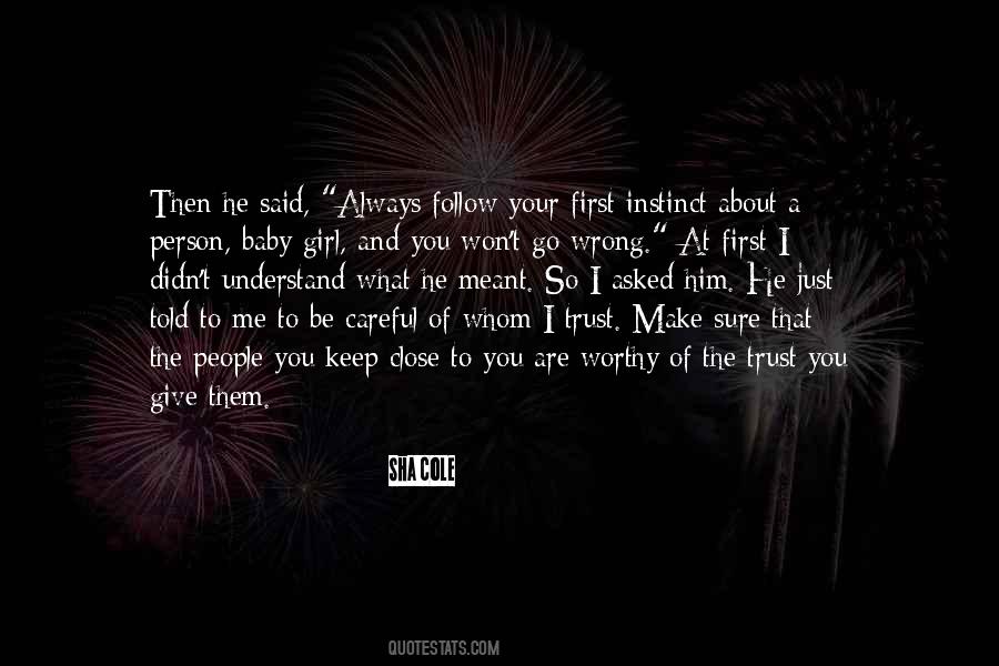Girl First Quotes #40131